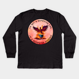 Dunpster Phoenix V2 Kids Long Sleeve T-Shirt